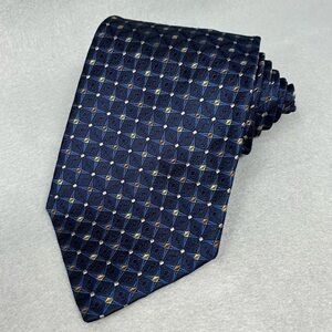Robert Talbott Best of Class Men's 100% Silk Necktie USA Dark Blue, 57 x4